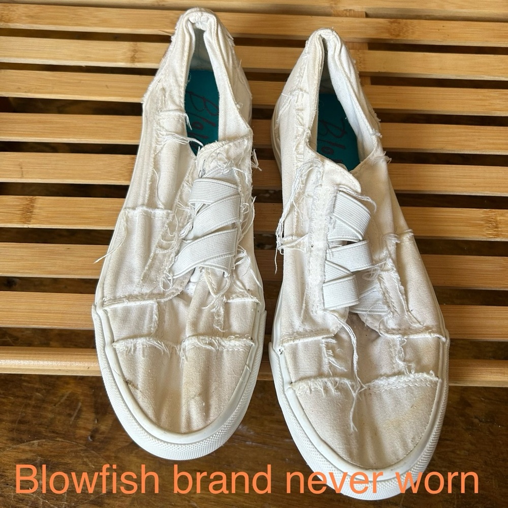 Blowfish slip on shoes never worn